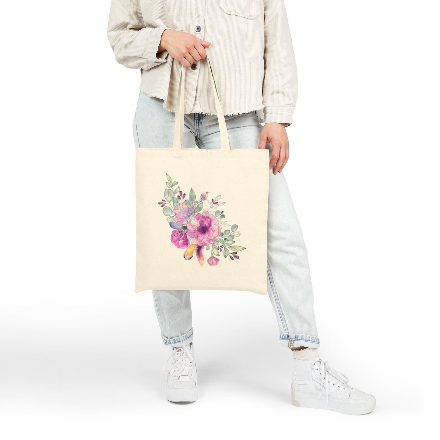 Floral Tote Bag